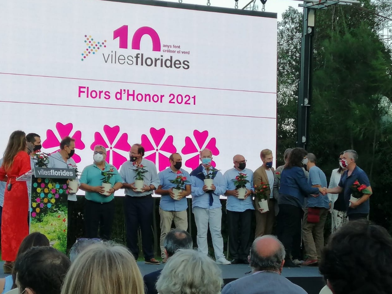 Quatre Flors d’Honor per Sant Hilari en el 10è aniversari de Viles Florides