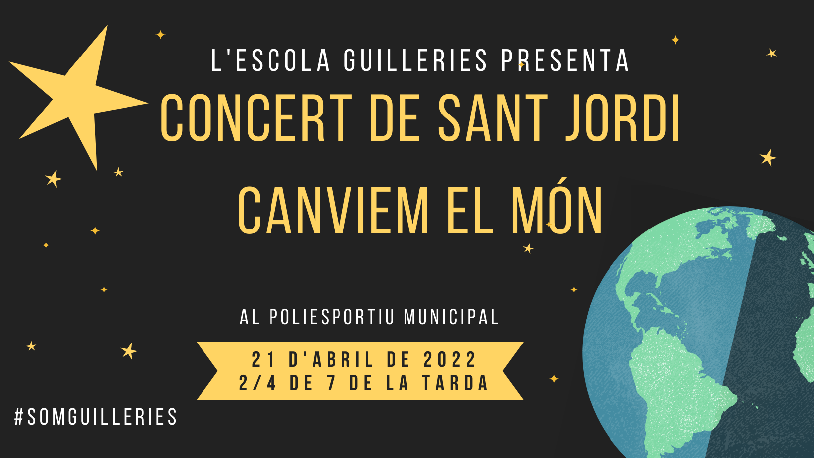 Concert de Sant Jordi “CANVIEM EL MÓN”
