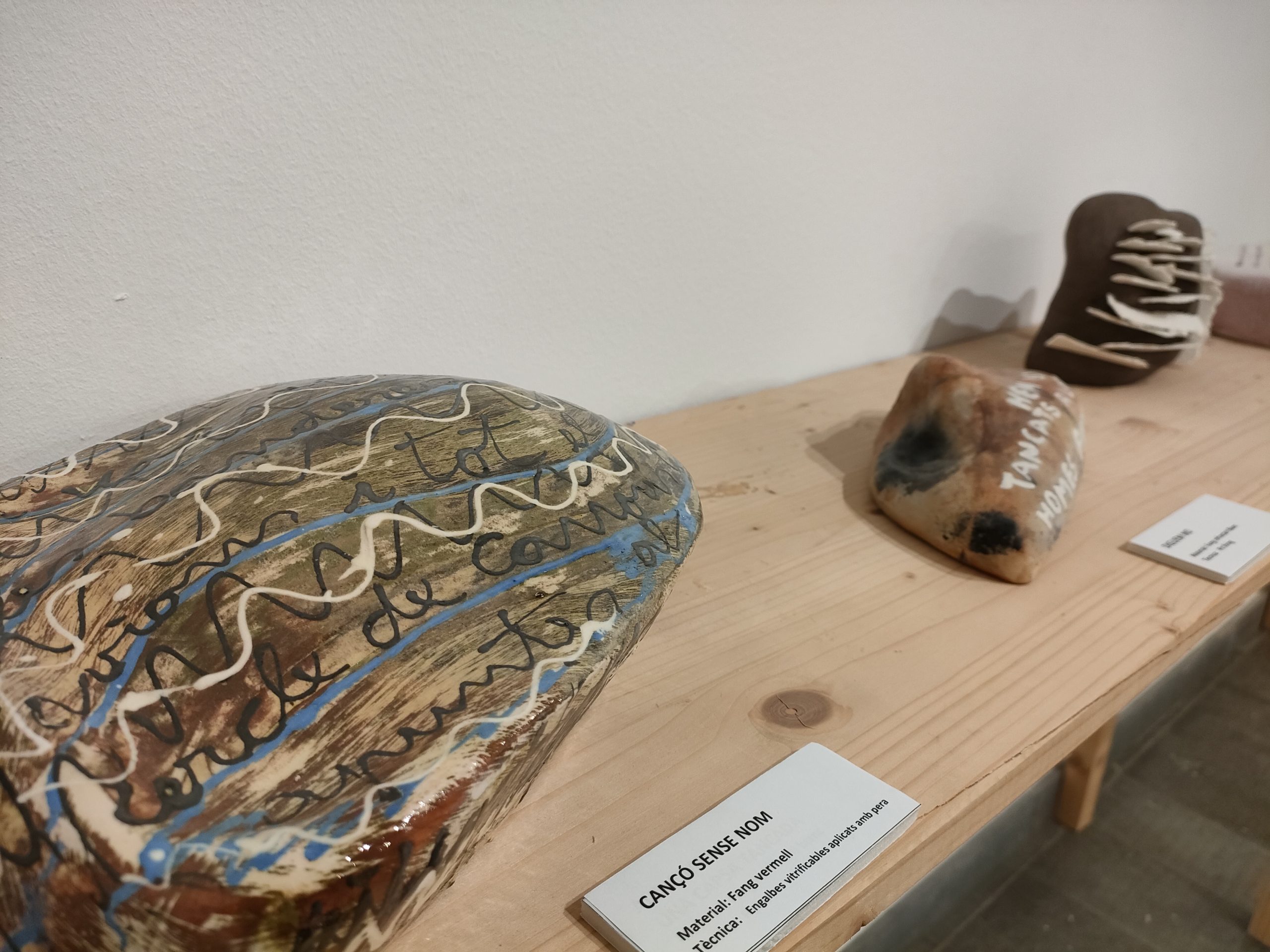 Exposició “Les pedres parlen” a càrrec de Paquita Clot