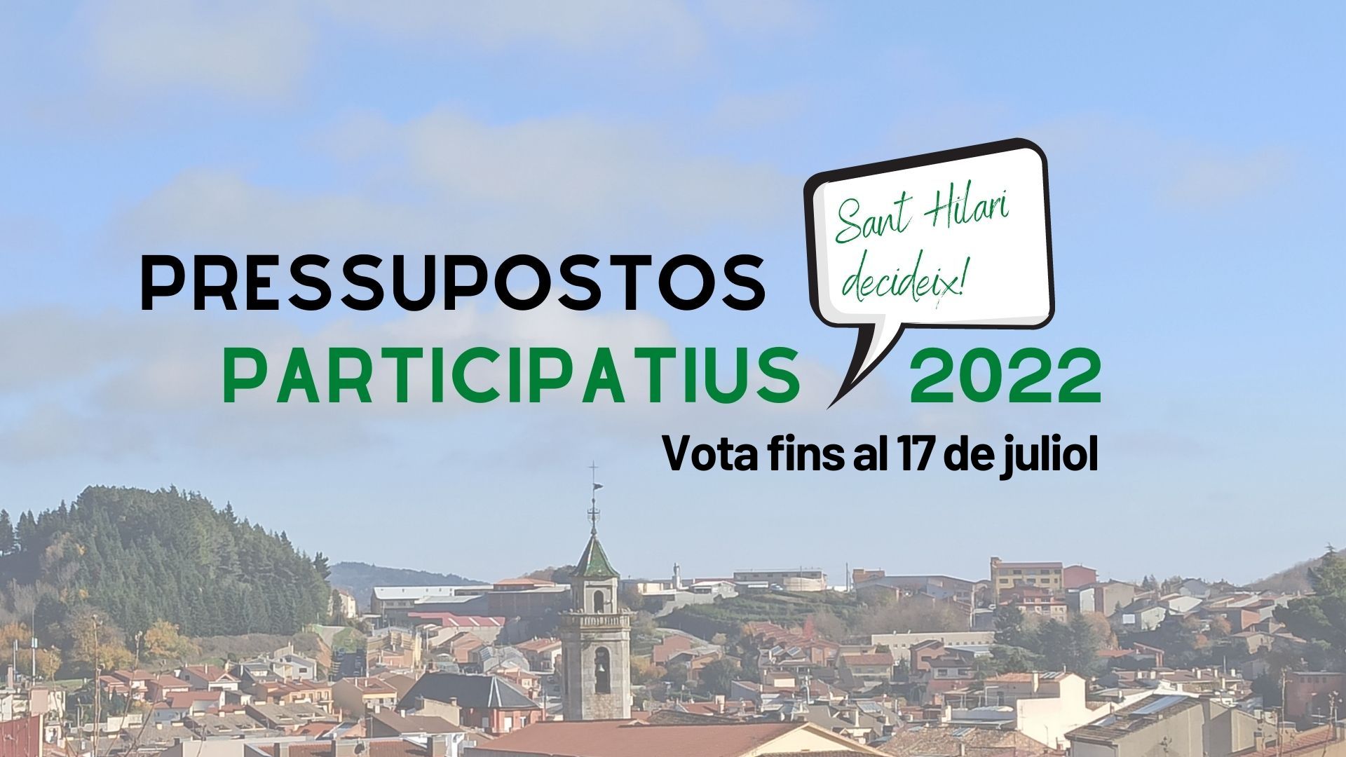 Comença la fase de votacions dels Pressupostos Participatius 2022