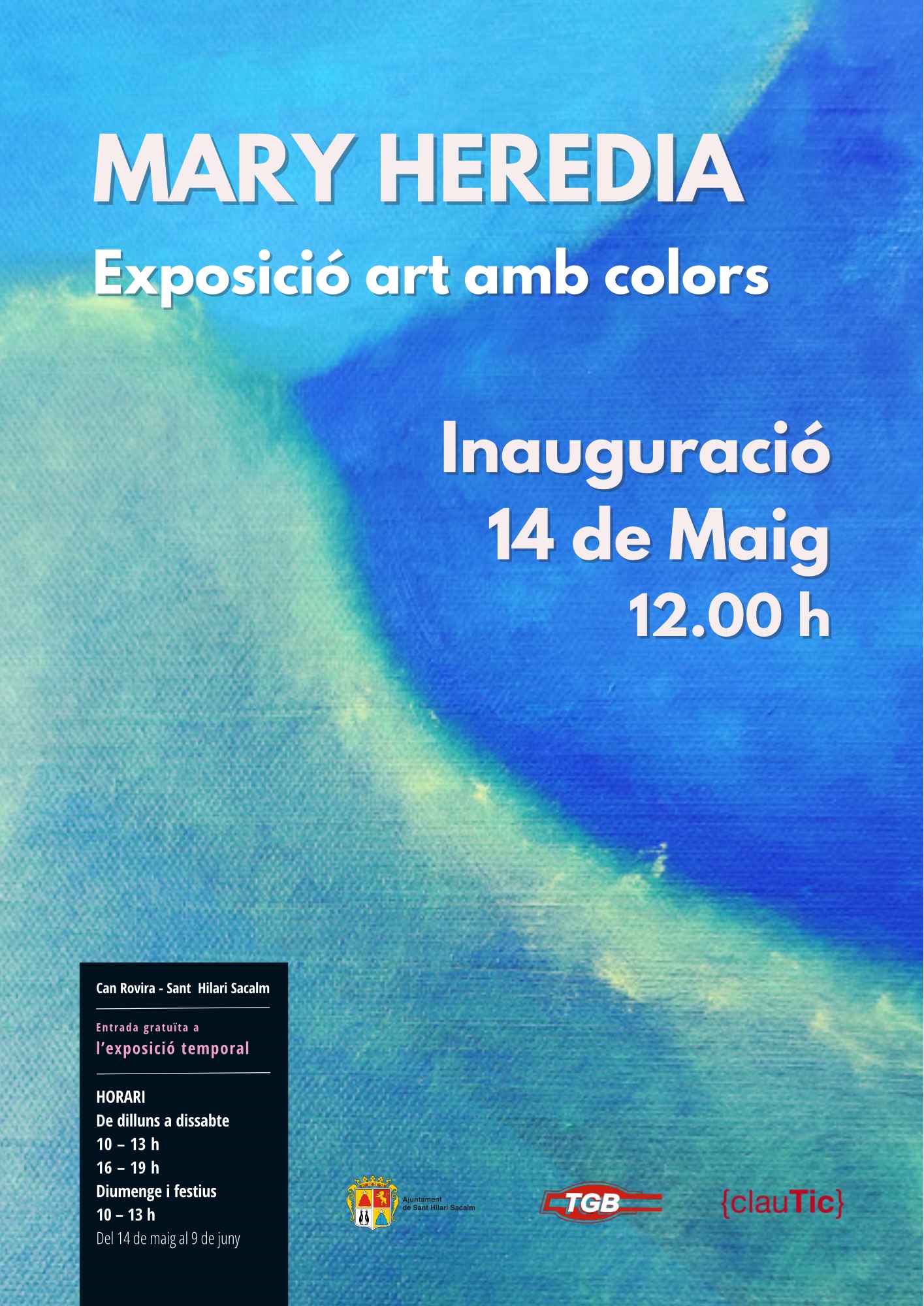 Exposició Art amb Colors de Mary Heredia