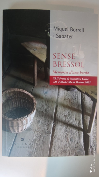 Presentació del llibre “Sense Bressol” de Miquel Borrell