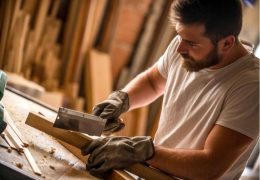 Fusteria de la població de Sant Hilari